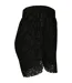 Womens/ladies Lace Shorts Black Urban Classics-4