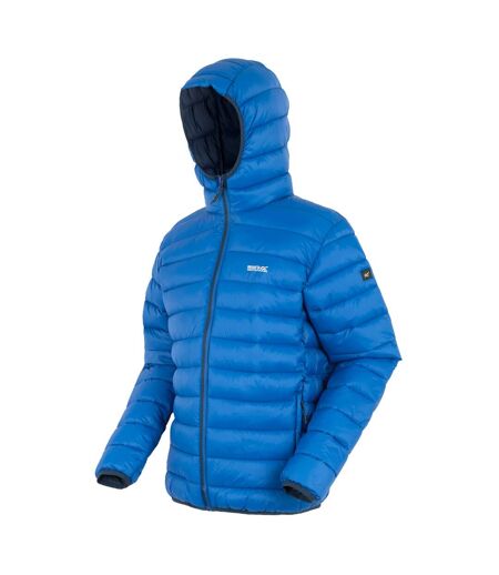 Mens Marizion Baffled Hooded Padded Jacket Blue Regatta