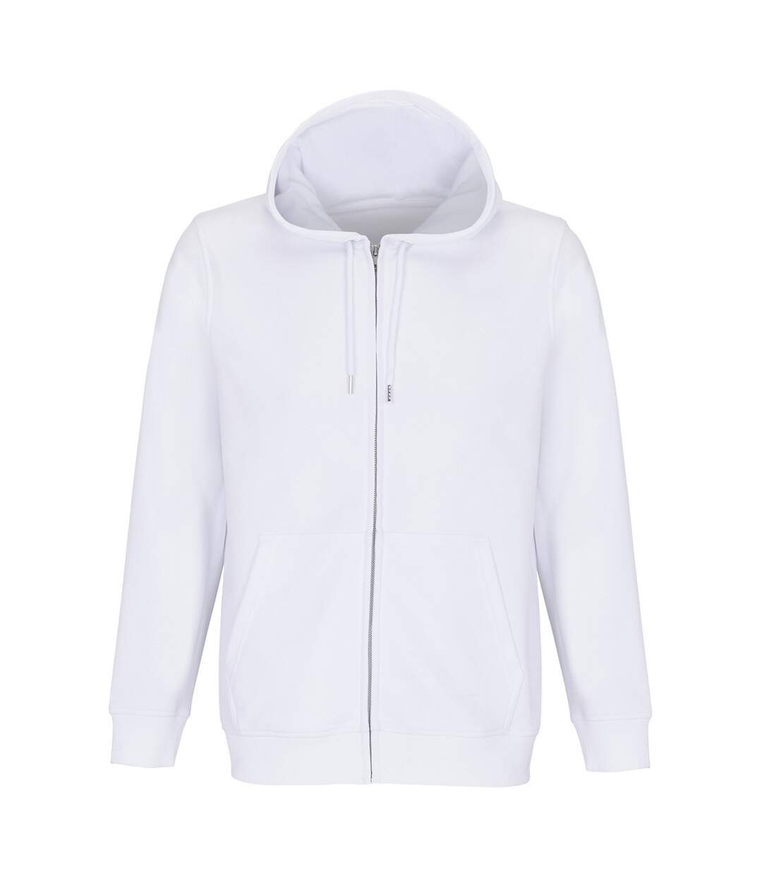 Veste à capuche calipso adulte blanc SOLS-1