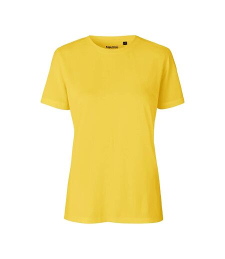 T-shirt Performance Femme Jaune Neutral
