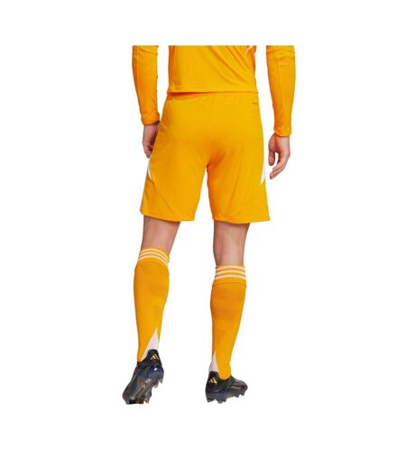 Short Motif/style 3 Rayures Tiro Homme Jaune Adidas