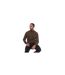 Mens Fleece Full Zip Sweatshirt Brown Belstaff-1