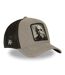 Casquette trucker avec filet effet velours et patchThug Life Capslab-4