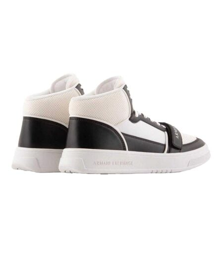 Baskets Homme Blanc Noir Armani Exchange