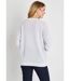 Pull doux brillant mélange coton col rond-2
