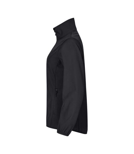 Veste Softshell Classic Femme Noir Clique
