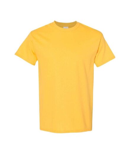 Gildan Mens Heavy Cotton Short Sleeve T-Shirt (Pack of 5) (Daisy) - UTBC4807