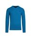 Pull classic homme bleu sarcelle Raging Bull