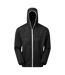 Asquith & Fox Mens Shell Lightweight Jacket (Black/White)