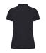 Womens/ladies pique polo shirt navy Henbury