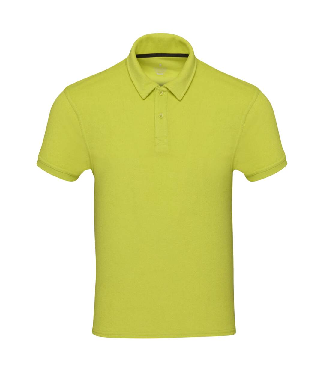 Unisex Adult Akoya Terrycloth Recycled Polo Shirt Lime Elevate NXT-1