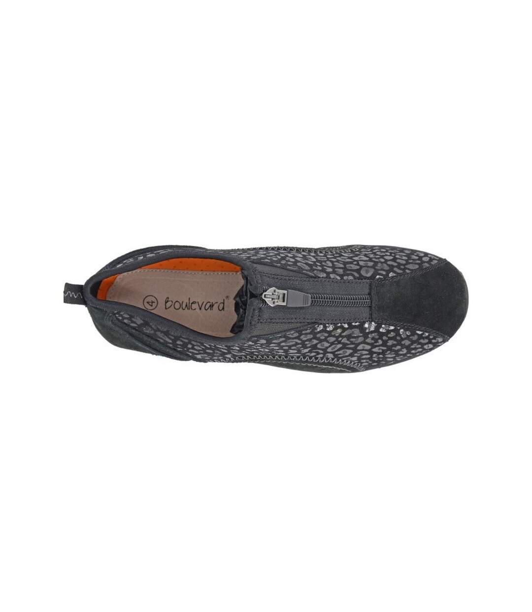 Baskets Femme Noir Boulevard-2