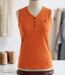 Débardeur femme DARGO2 MAYFLOWER – Top col tunisien en pur coton au confort respirant-3