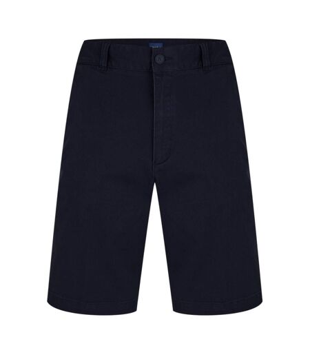 Mens Regular Cargo Shorts Dark Blue Hugo