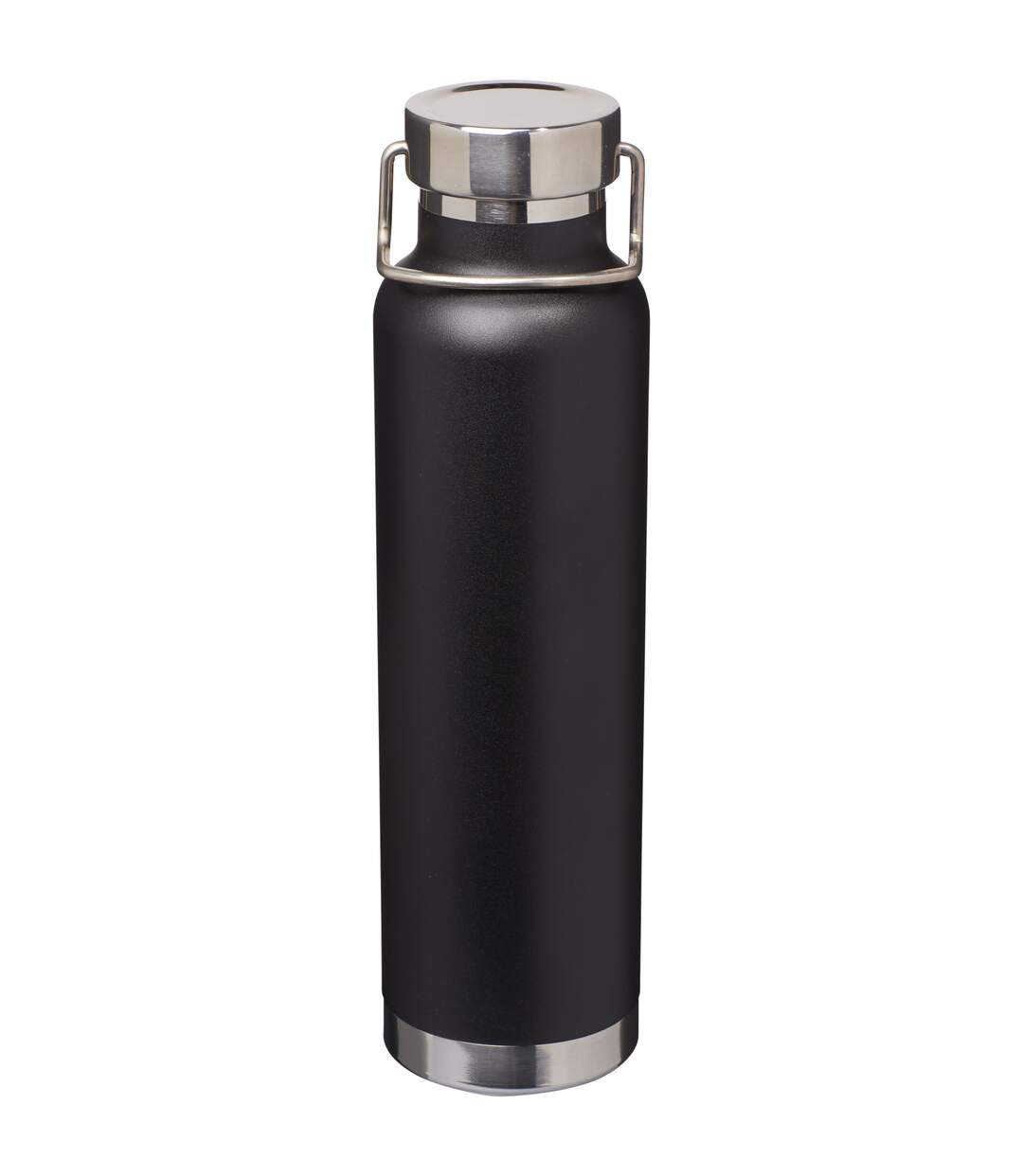 Avenue Thor Copper Vacuum Insulated Bottle (Solid Black) (27.2 x 7.2 cm) - UTPF252