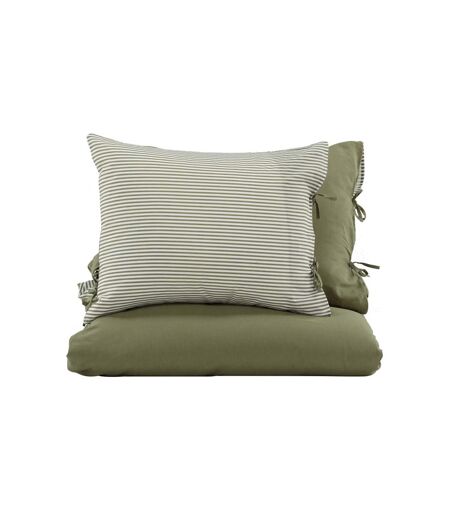 Parure de Lit 3 Pièces Jenna 240x220cm Vert