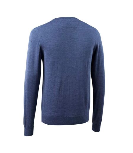Mens Frontline Knitted Jumper Blue Mascot