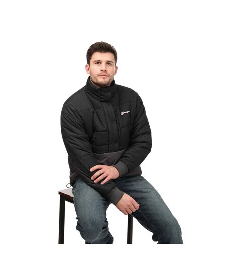 Mens Urban Selapass Padded Jacket Black Grey Berghaus
