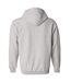 Gildan Heavy Blend Unisex Adult Full Zip Hooded Sweatshirt Top (Ash)