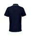 Polo Palermo Adulte Bleu Marine Français Blanc SOLS-2