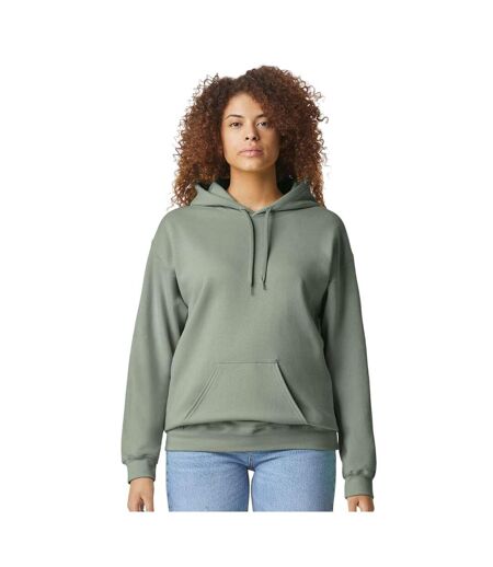 Sweat À Capuche Softstyle Adulte Vert De Gris Gildan