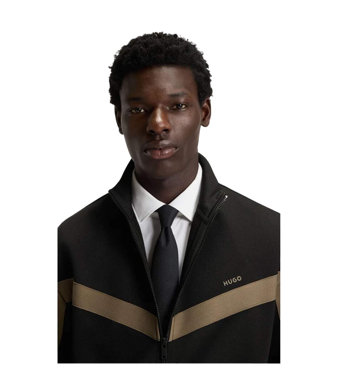Mens Darti Tracksuit Top Black Hugo-4