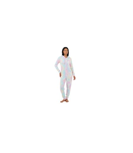 Combinaison De Nuit Motif/style Tie-dye It Was All A Dream Femme Rose Pastel Brave Soul