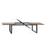 Table de jardin extensible Corvo acacia et aluminium - 12 Places-4