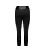 Legging ¾ Motif/style Panneau Maillé Femme Noir Dare 2B-2