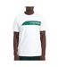 T-shirt Blanc/Vert Homme Le Coq Sportif 2410193 - L