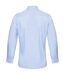 Unisex Adult Bailey Poplin Long-sleeved Shirt Sky Blue SOLS-2