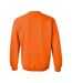 Sweat Adulte Orange Fluo Gildan-2