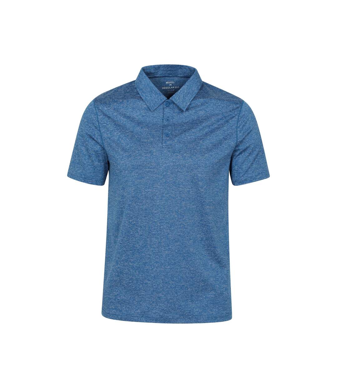 Mens Agra Stripe Polo Shirt Blue Mountain Warehouse-1