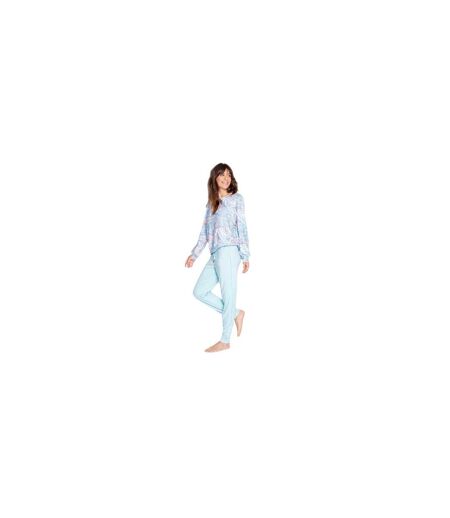 T-shirt Motif/style Aquarelle Femme Blanc PJ Salvage