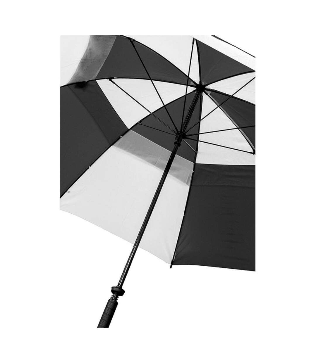 Parapluie golf taille unique noir / blanc Longridge-4