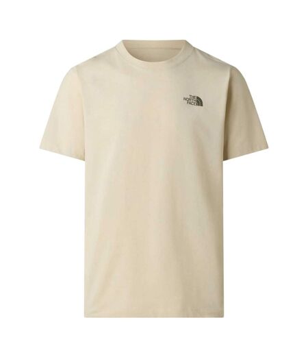 T-shirt Motif/style Graphique Monte Homme Marron Beige Gris The North Face