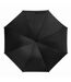 Parapluie Droit Motif/style Poignée En Bois Tango 89 Cm X 103 Cm Noir L-Merch-2