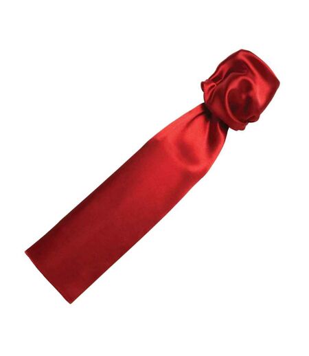 Foulard de travail uni femme taille unique rouge Premier