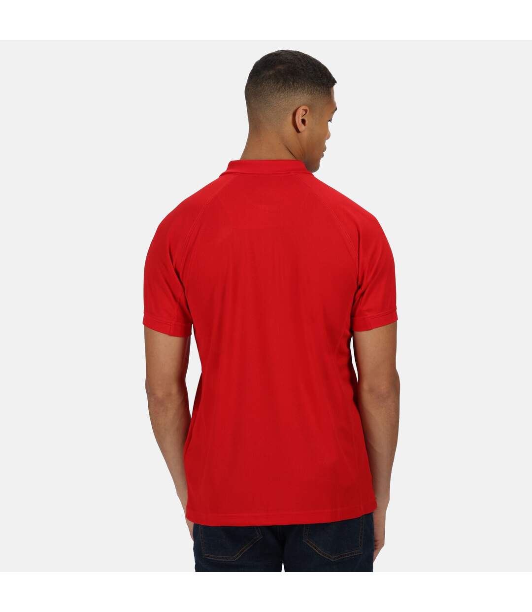 Regatta Professional Mens Coolweave Short Sleeve Polo Shirt (Classic Red) - UTRG2161