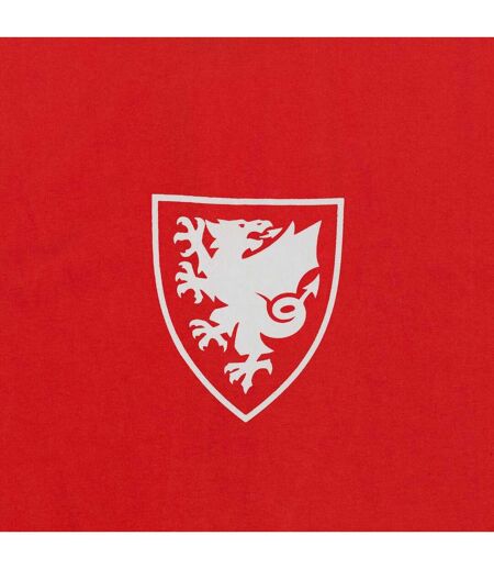 T-shirt Motif/style Graphique Homme Rouge FA Wales
