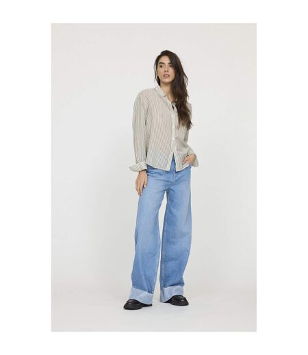 Chemise manches longues coton loose DOUBIA