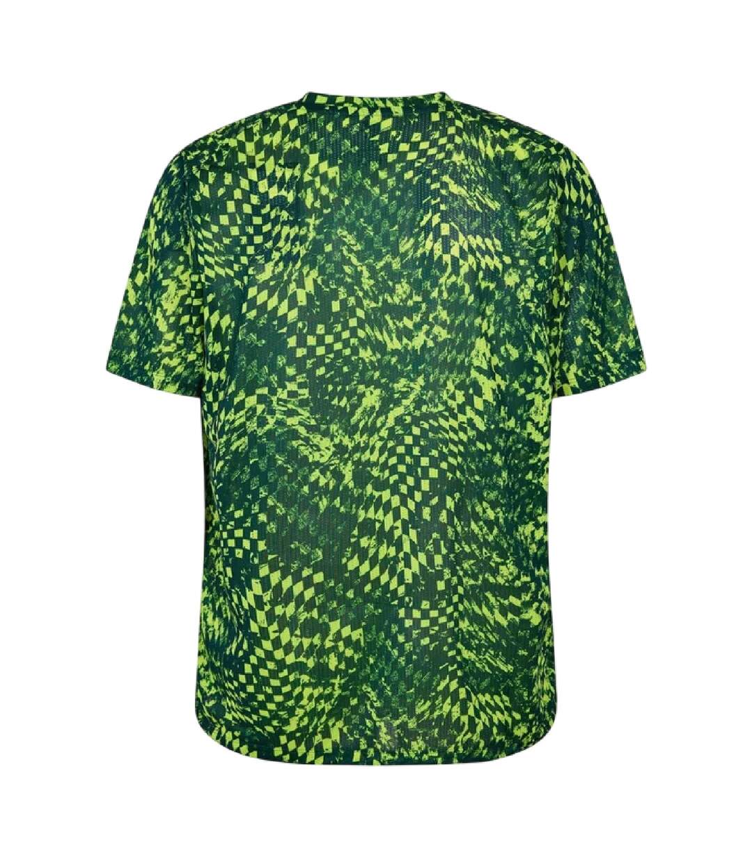 Haut Manches Courtes Course À Pied Homme Vert New Balance-3