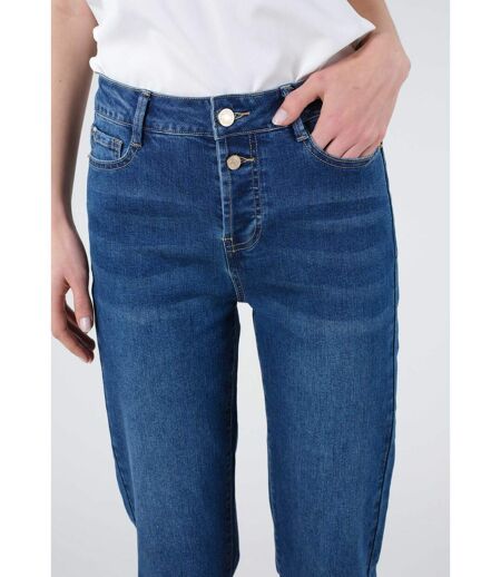 Jeans mom regular délavé DJENA