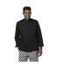 Veste de cuisinier budget adulte noir Dennys-2