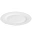 Lot de 6 Assiettes à Dessert Ronde 20cm Blanc-2