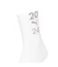 Womens/ladies Glow 99 Crew Socks White Puma-3
