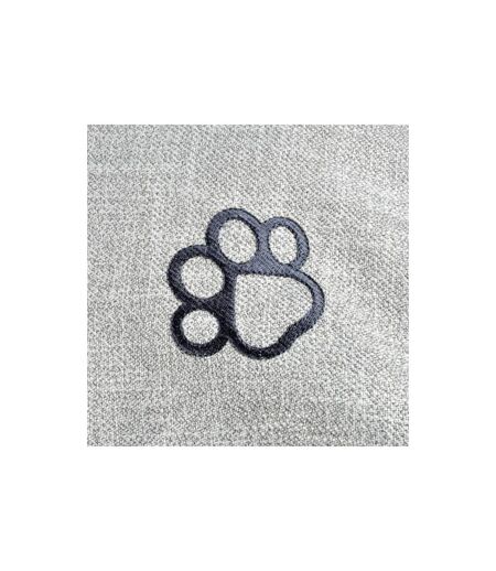 Coussin Rectangle Chien & Chat City 80cm Gris Clair