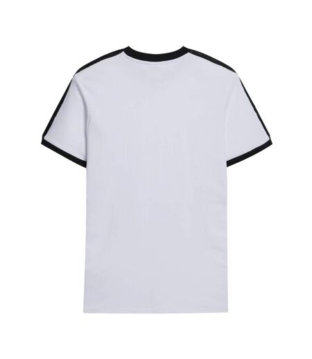 Mens Taped T-shirt Brilliant White Umbro