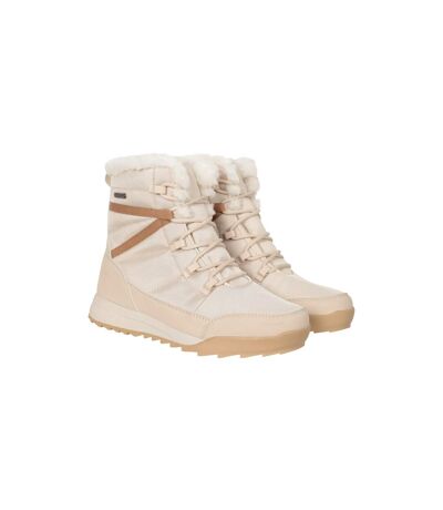 Mountain Warehouse Womens/Ladies Leisure II Snow Boots (Beige) - UTMW1603