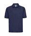 Russell Mens Polycotton Pique Polo Shirt (French Navy)